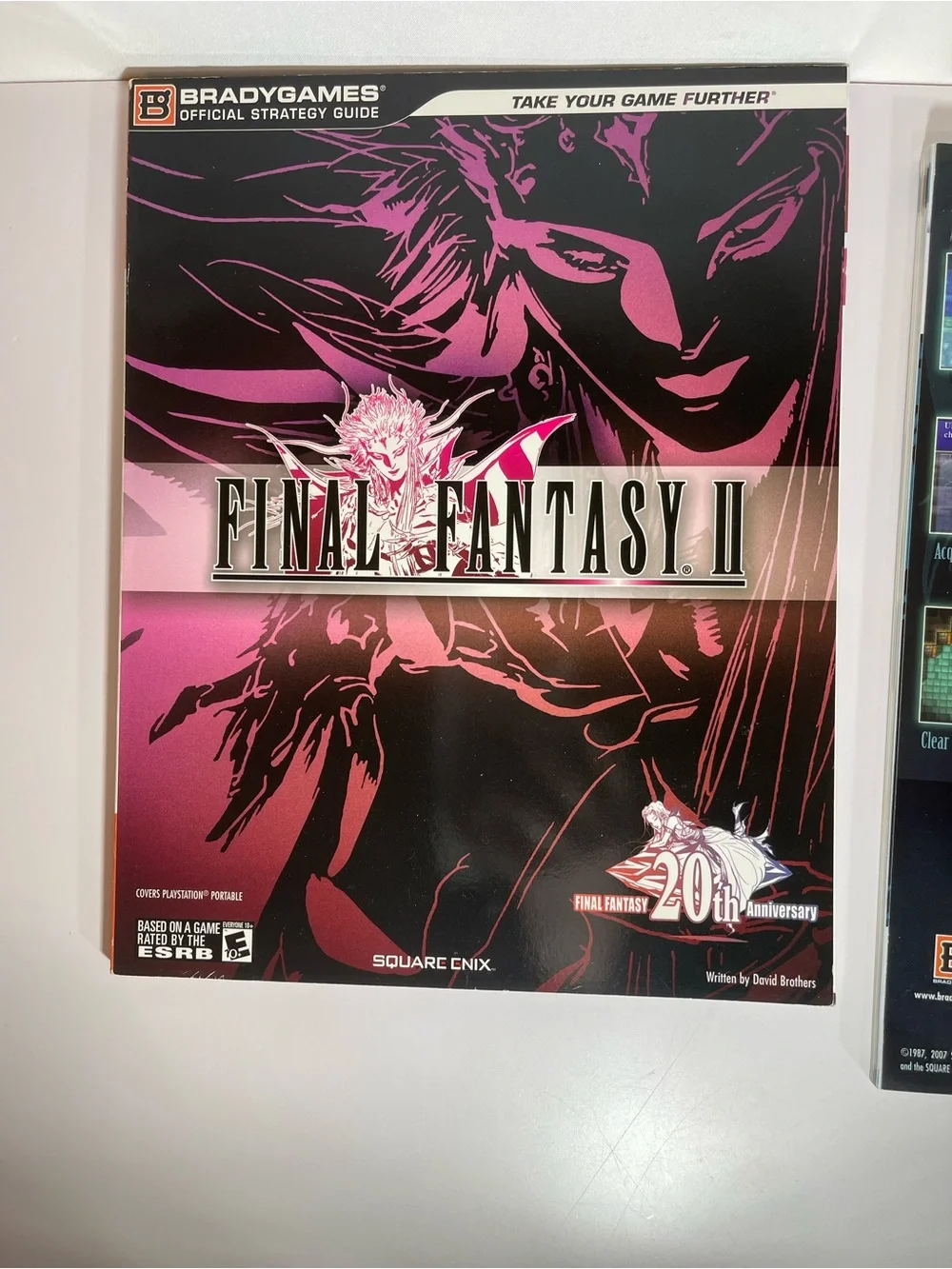 FINAL FANTASY l & II Playstation Portable Strategy GUIDES BRADY GAMES EUC